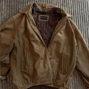 Baracuta Brown Leather Jacket